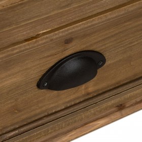 Stand Espositore Naturale Cristallo Legno di abete 72 x 39 x 116 cm