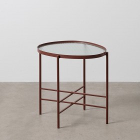 Tavolo aggiuntivo Teja Cristallo Ferro 55 x 47 x 54 cm