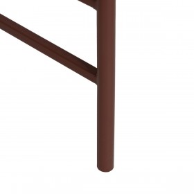 Tavolo aggiuntivo Teja Cristallo Ferro 55 x 47 x 54 cm