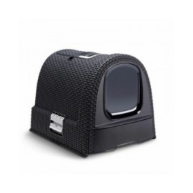 Lettiera per Gatti Curver Antracite 51 x 38,5 x 39,5 cm Plastica (Plastica)