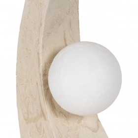 Lampada da tavolo Crema Poliresina 220-240 V 16,5 x 11,5 x 30 cm