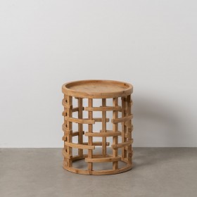 Tavolo aggiuntivo Naturale Legno di abete 40 x 40 x 46 cm