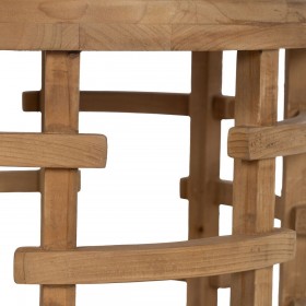 Tavolo aggiuntivo Naturale Legno di abete 40 x 40 x 46 cm