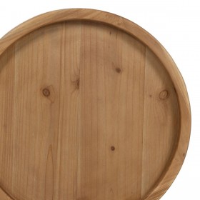 Tavolo aggiuntivo Naturale Legno di abete 40 x 40 x 46 cm