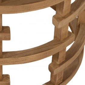 Tavolo aggiuntivo Naturale Legno di abete 40 x 40 x 46 cm