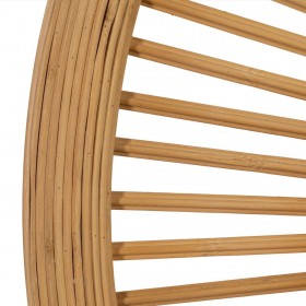 Specchio da parete Naturale 70 x 2,5 x 70 cm