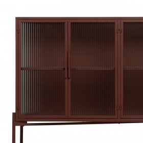 Credenza Teja Cristallo Ferro 120 x 35 x 85 cm