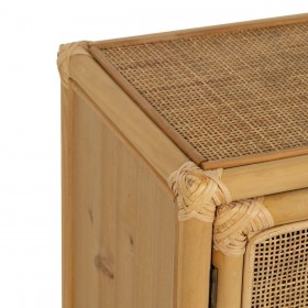 Tavolo aggiuntivo Naturale Rattan 46 x 35 x 60 cm