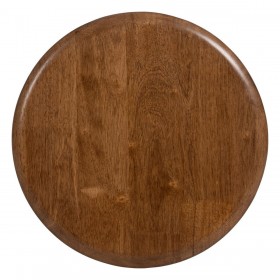 Tavolo aggiuntivo LAGOM Nero Naturale Ferro Legno d'albero della gomma 40 x 40 x 50 cm