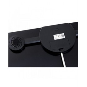 Bilancia Digitale da Bagno Esperanza EBS016K Nero Vetro Vetro Temperato Vetro temperato 180 kg (1 Pezzi)