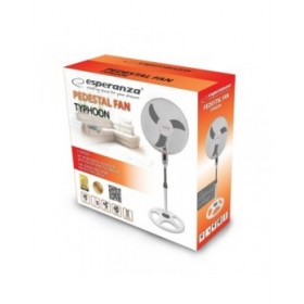 Ventilatore a Piantana Esperanza EHF002WE Bianco Grigio 50 W