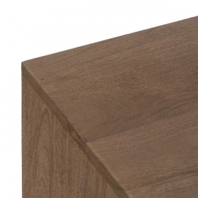 Mobile TV Naturale Ferro Legno di mango 155 x 40 x 55 cm