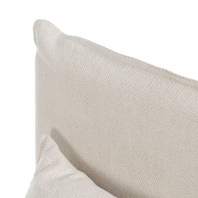 Poltrona Crema Piuma Legno di pino Foam 75 x 76 x 90,5 cm