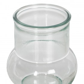 Vaso vetro riciclato 11 x 11 x 17 cm