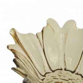 Centrotavola Oliva Cristallo 18 x 18 x 5,8 cm