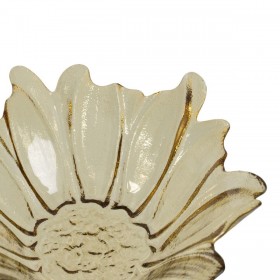 Centrotavola Oliva Cristallo 18 x 18 x 5,8 cm