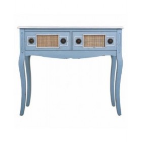 Ingresso con Cassetti Alexandra House Living Azzurro 33 x 77 x 90 cm