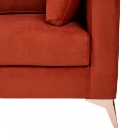 Divano a 3 Piazze Teja 200 x 98 x 97 cm Legno