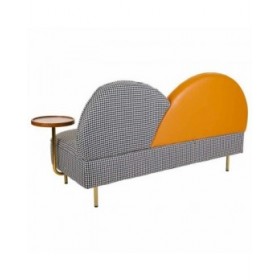 Divano Alexandra House Living Grigio 75 x 90 x 150 cm