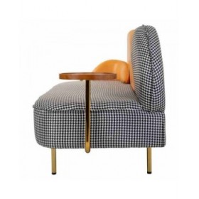 Divano Alexandra House Living Grigio 75 x 90 x 150 cm