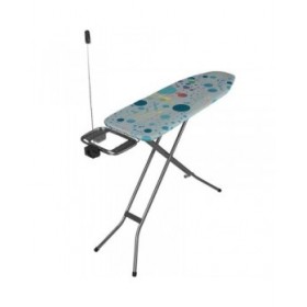 Asse da Stiro Vileda Star Plus Nero Stampa Schiuma Cotone Acciaio inossidabile 120 x 38 cm