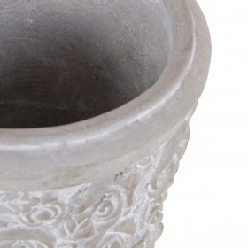 Vaso Grigio Cemento 15 x 15 x 14 cm
