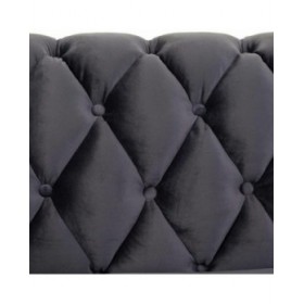 Divano Alexandra House Living Grigio 72 x 75 x 153 cm