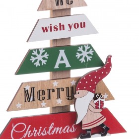 Albero di Natale Multicolore 14 X 4,5 X 26 CM
