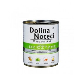 Cibo umido Dolina Noteci Premium Rich in game Carne di vitello Cinghiale Maiale 800 g