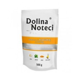 Cibo umido Dolina Noteci Premium Carne di vitello Anatra Zucca Maiale 500 L 500 g