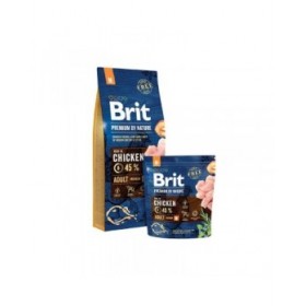 mangime Brit Premium by Nature Medium Adulto Mela Pollo Mais 15 kg