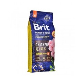 Io penso Brit Premium By Nature Junior M Cucciolo/Junior Pollo 15 kg