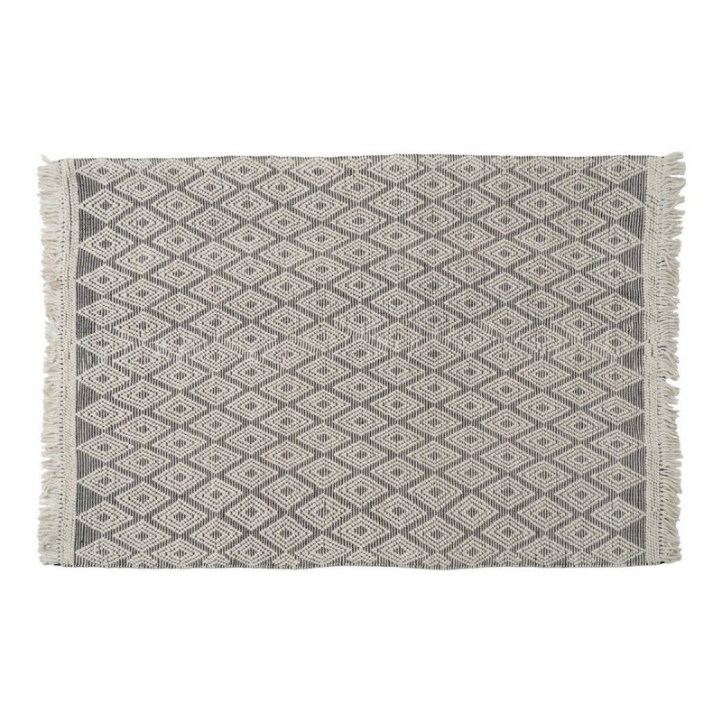 Tappeto Bianco Nero 200 x 300 x 1 cm