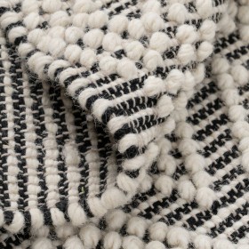 Tappeto Bianco Nero 200 x 300 x 1 cm