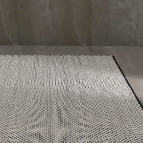 Tappeto Bianco Nero 200 x 300 x 1 cm