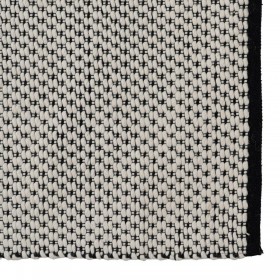 Tappeto Bianco Nero 200 x 300 x 1 cm