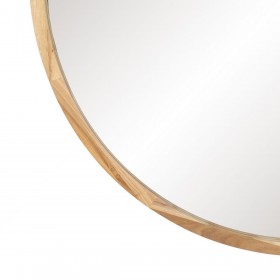 Specchio da parete Naturale 100 x 4 x 100 cm