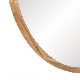 Specchio da parete Naturale 100 x 4 x 100 cm