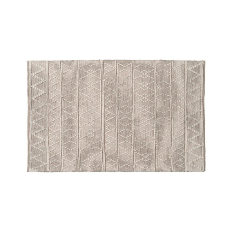 Tappeto Crema 160 x 230 x 1 cm