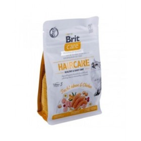 Cibo per gatti Brit Care Grain Free Haircare Healthy & Shiny Coat Adulto Pollo Salmone 400 g