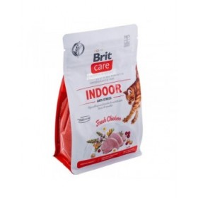 Cibo per gatti Brit Care Grain-Free Adult Indoor Anti-Stress Adulto Pollo 400 g