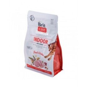 Cibo per gatti Brit Care Grain-Free Adult Indoor Anti-Stress Adulto Pollo 400 g