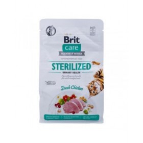 Cibo per gatti Brit Care Grain-Free Sterilized Urinary Adulto Pollo 400 g