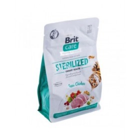 Cibo per gatti Brit Care Grain-Free Sterilized Urinary Adulto Pollo 400 g