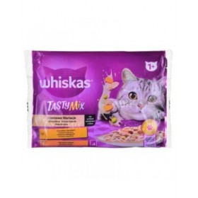Cibo per gatti Whiskas Tasty Mix Pollo Tacchino Agnello Vegetale