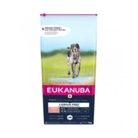 mangime Eukanuba Grain Free Senior large/giant breed Anziano Pesce 12 kg
