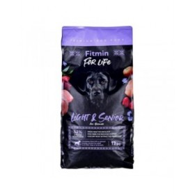 mangime Fitmin Light & Senior Adulto Carne di vitello Uccelli Maiale 12 kg