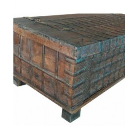 Tavolino da Caffè Alexandra House Living Marrone 58 x 45 x 117 cm