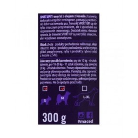 Snack per Cani Maced Sport Up! Salmone Carne 300 g