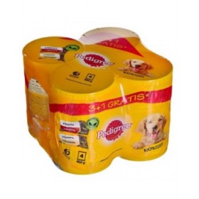 Cibo umido Pedigree                                 Pollo Carne di vitello 4 x 400 g